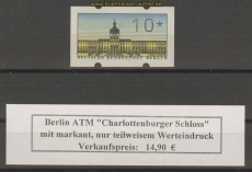 Berlin ATM 1987 Mi # 1 teilweise Werteindruck ** (20018)