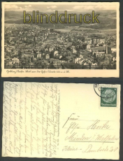 Gablonz sw-Foto-AK Blick von der Hohen Warte 1940 (d3762)