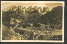 Curaglia sw-Foto-AK mit Piz Muraun ungebraucht (a0695)