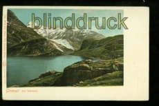 GRIMSEL farb-AK der Totensee Reklamekarte ungebraucht (a2080)