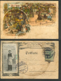 Berlin farb-AK Berliner Original Bauernschnke 1904 (d4330)