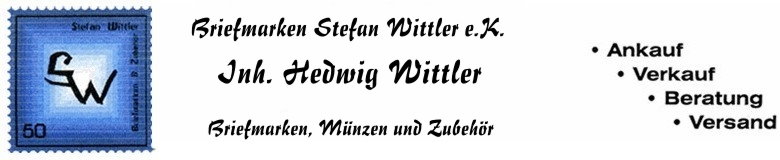Briefmarken Wittler